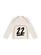 BRAZIL WHITE 22 FOOTBALL TSHIRT (LONGSLEEVE)