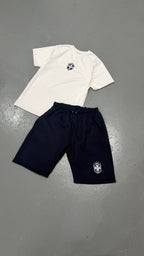 BRAZIL NAVY/WHITE TSHIRT