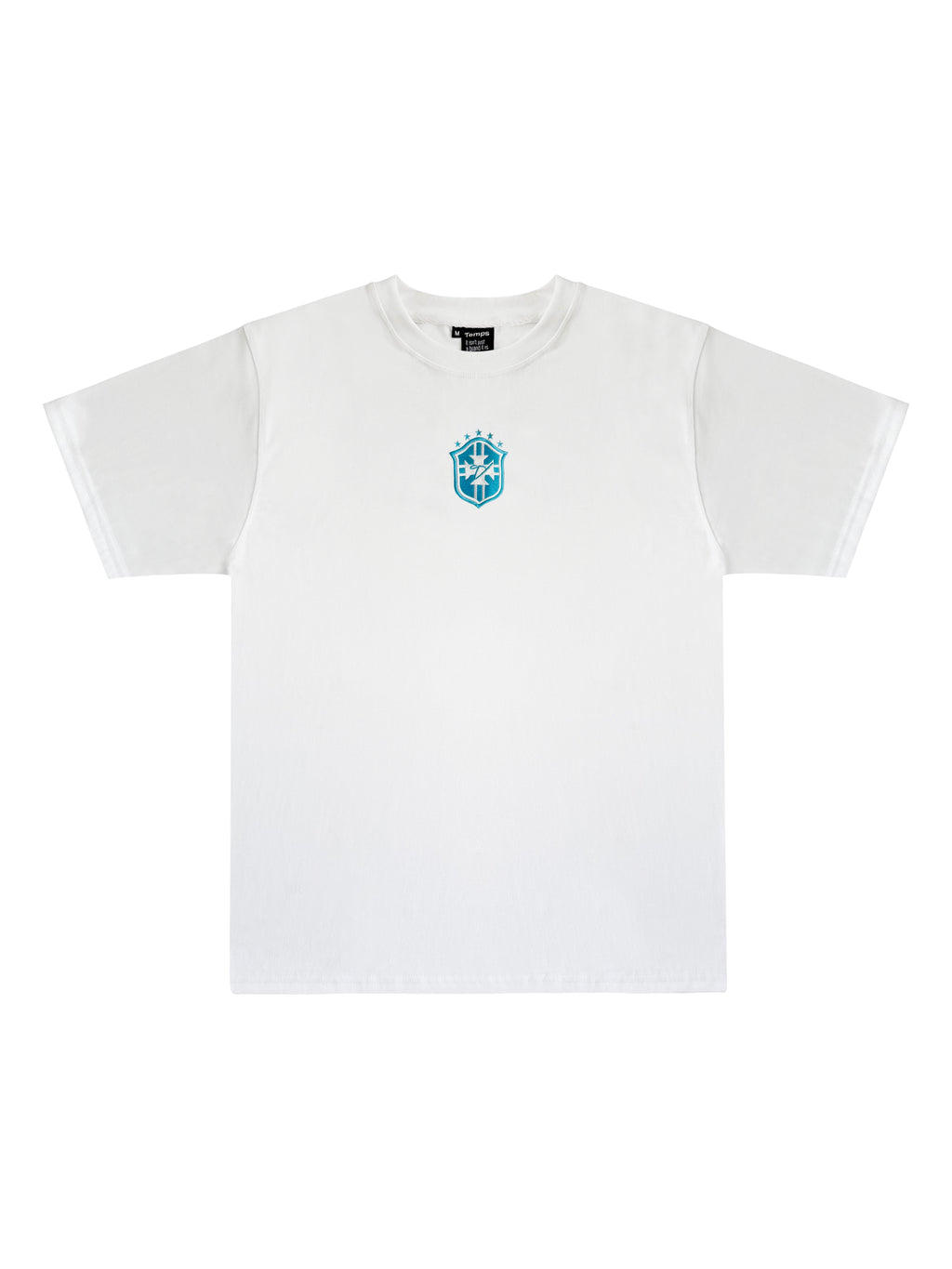 BRAZIL BLUE/WHITE  T-SHIRT