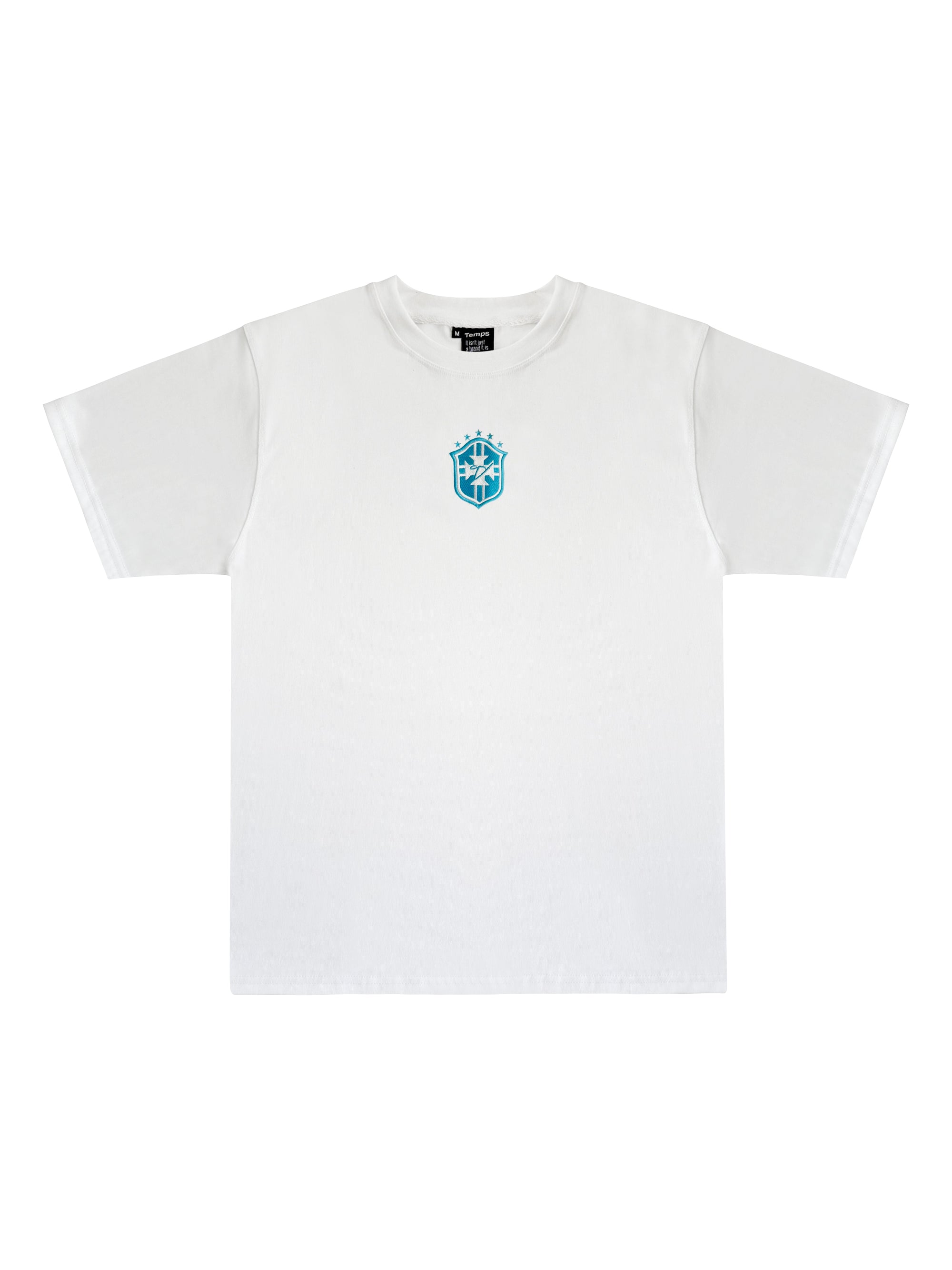 BRAZIL BLUE/WHITE  T-SHIRT