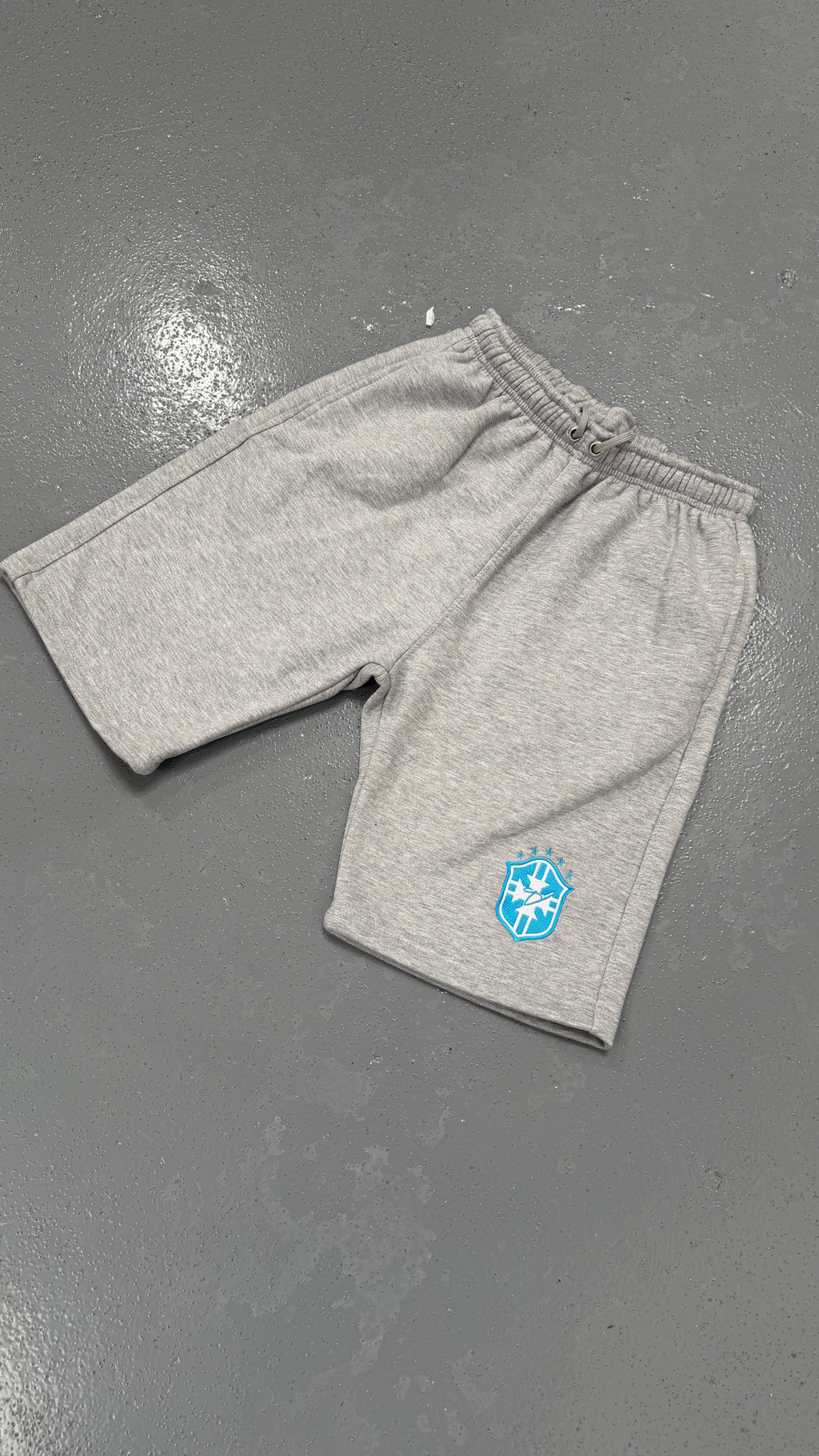 BRAZIL GREY/BLUE SHORTS