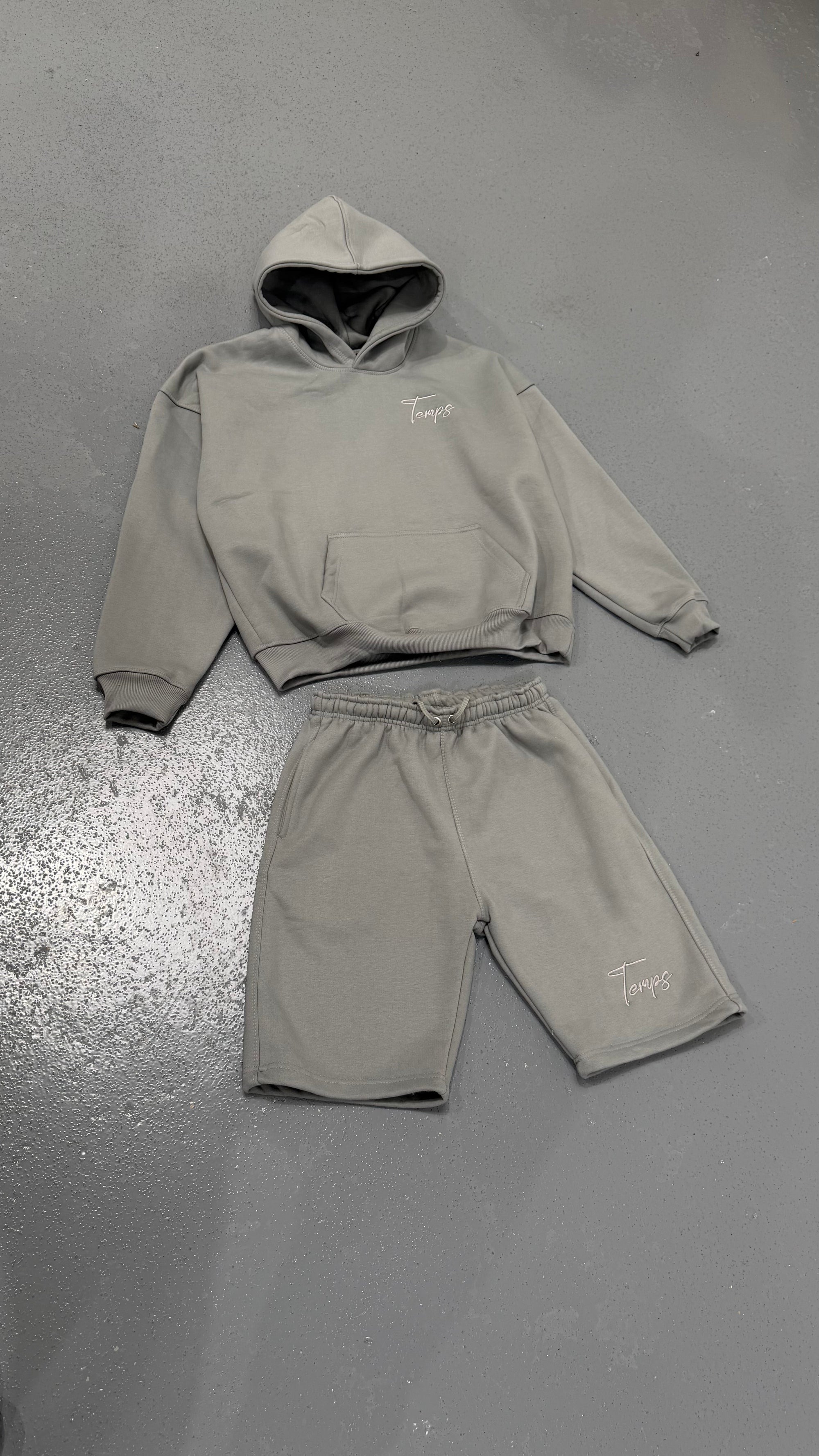 STONE GREY SHORTS