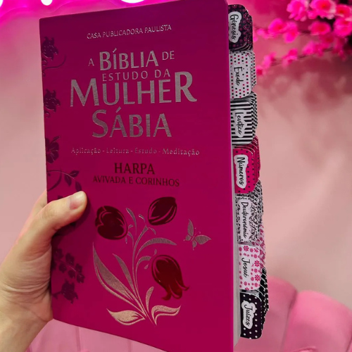 Bíblia da Pregadora Fiel e Mulher Sábia, Letras Grandes