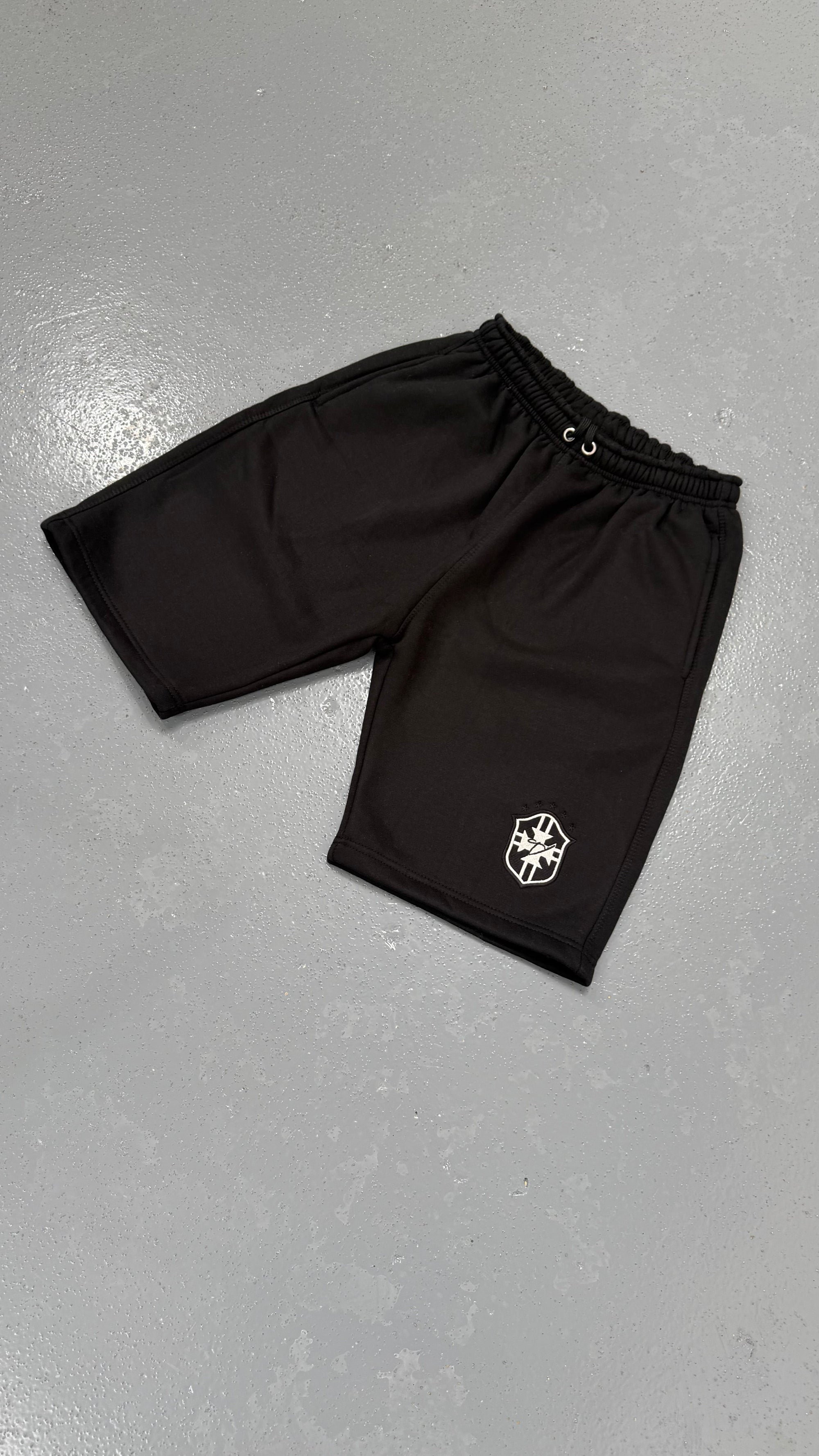 BLACK BRAZILIAN SHORTS