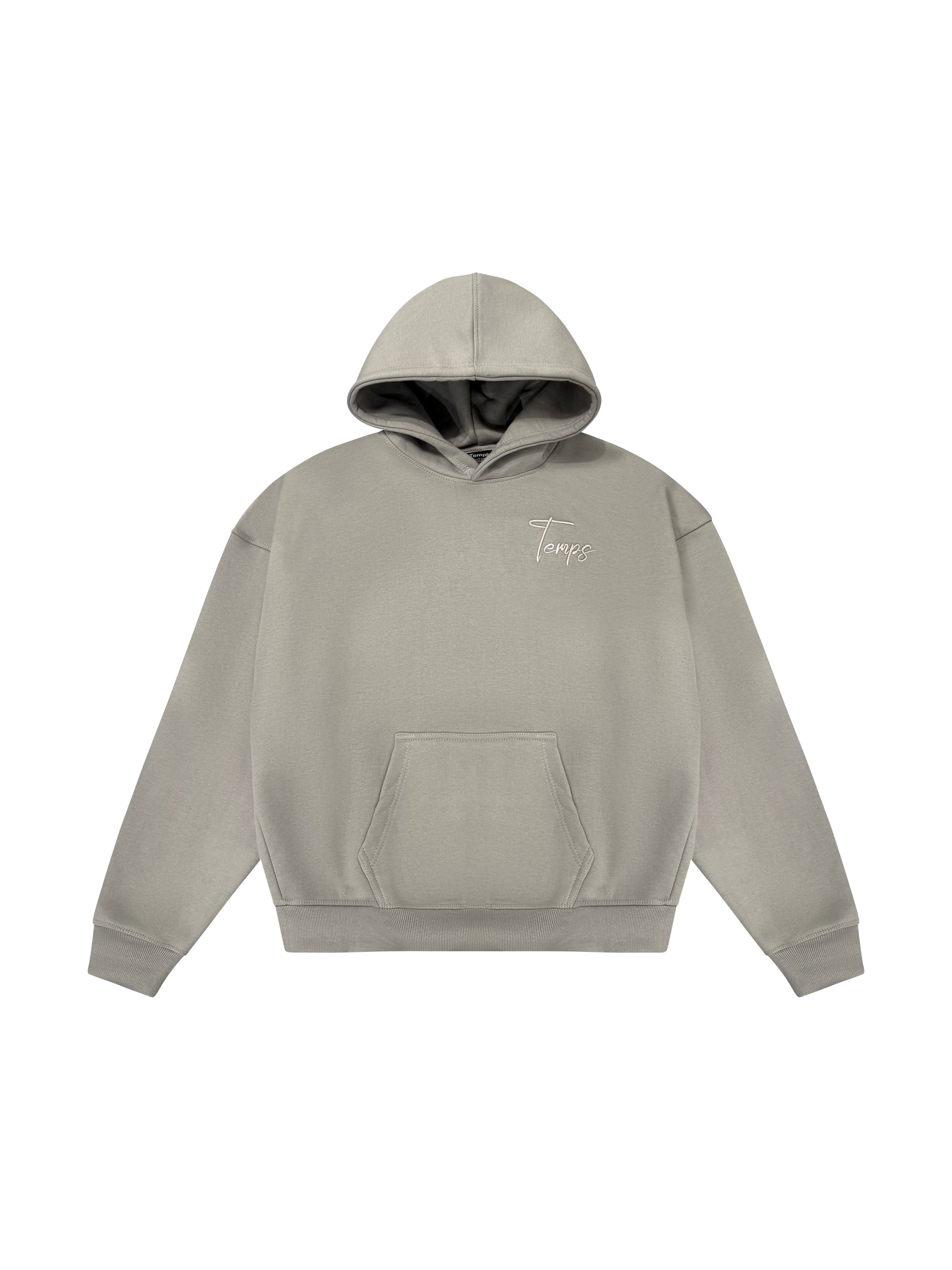 STONE GREY HOODIE