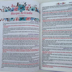 Bíblia da Mulher Sábia de Estudos Preta Fé com Harpa e Abas (ARC)