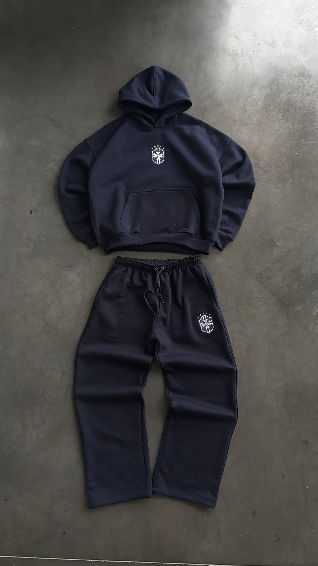 NAVY BRAZIL HOODIE