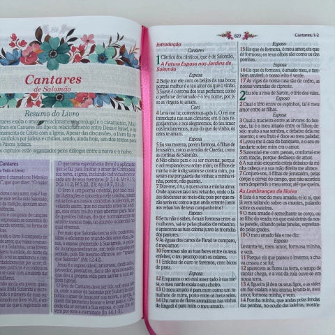 Bíblia da Mulher Sábia 100% Glitter Preta com Abas, Elástico e Marca-Páginas