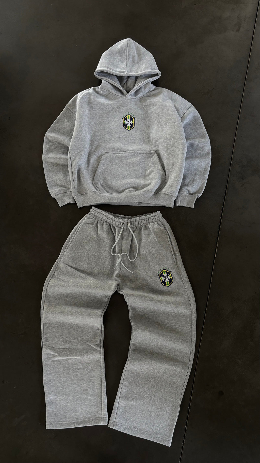 GREY BRAZILIAN HOODIE