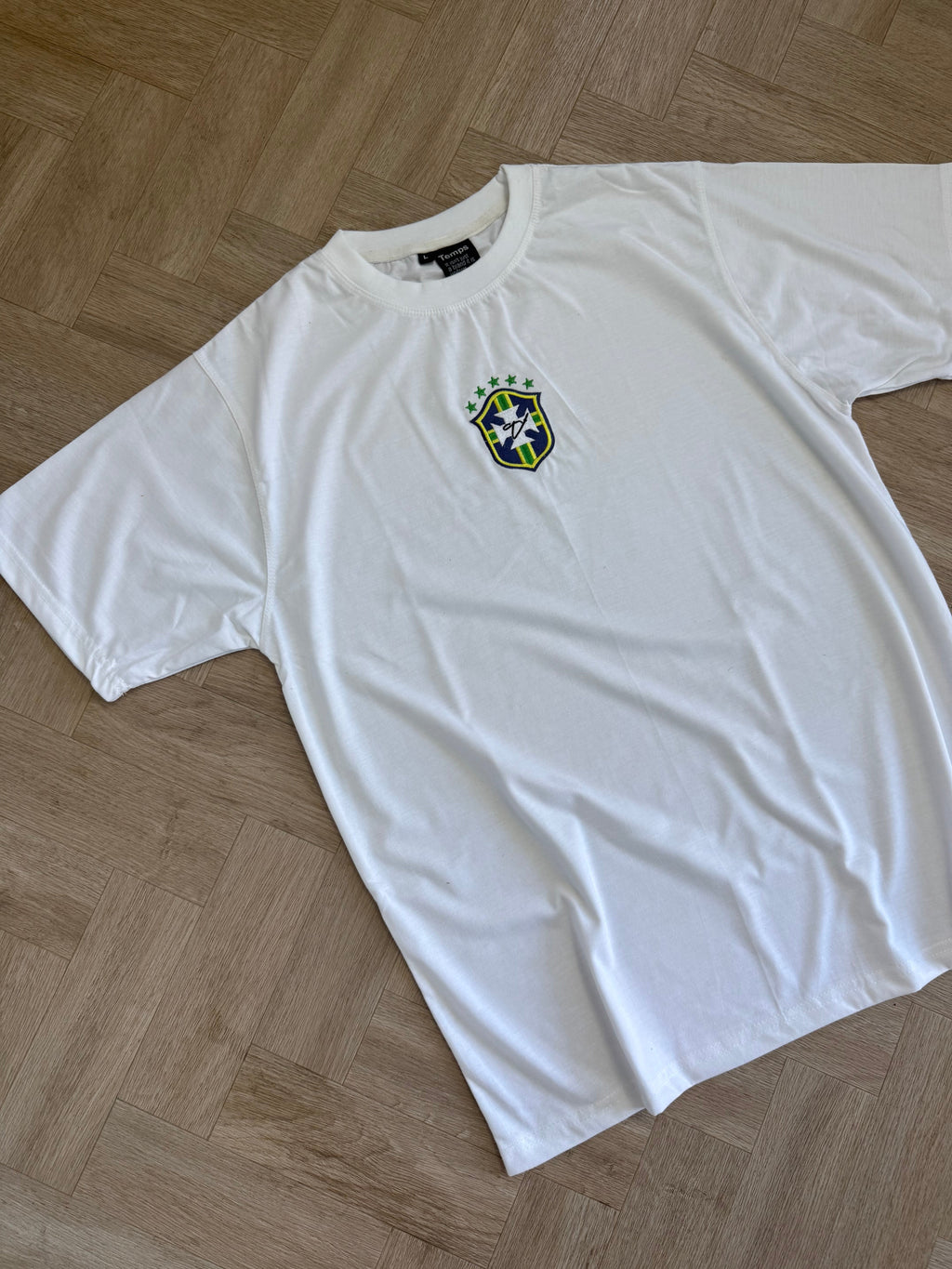 BRAZIL ORIGINAL WHITE TSHIRT
