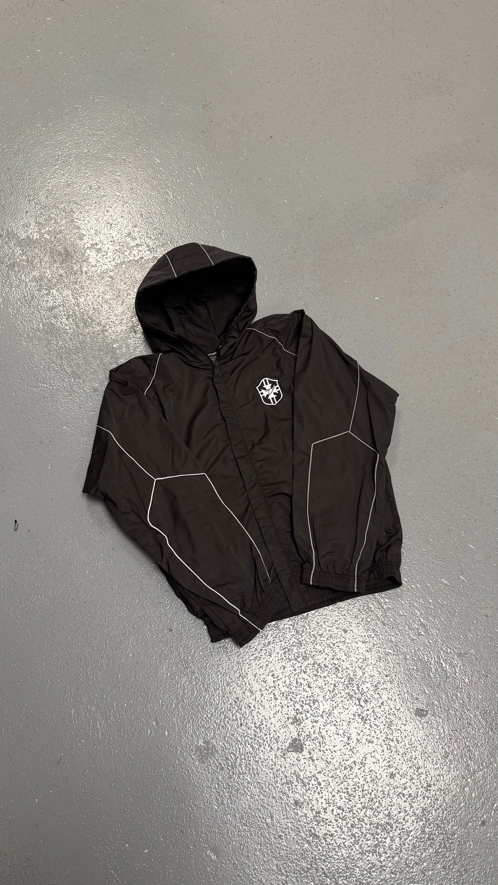 BRAZIL BLACK WINDBREAKER