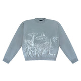 KNIT GREY