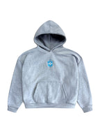 BRAZIL GREY/BLUE HOODIE