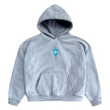 BRAZIL GREY/BLUE HOODIE