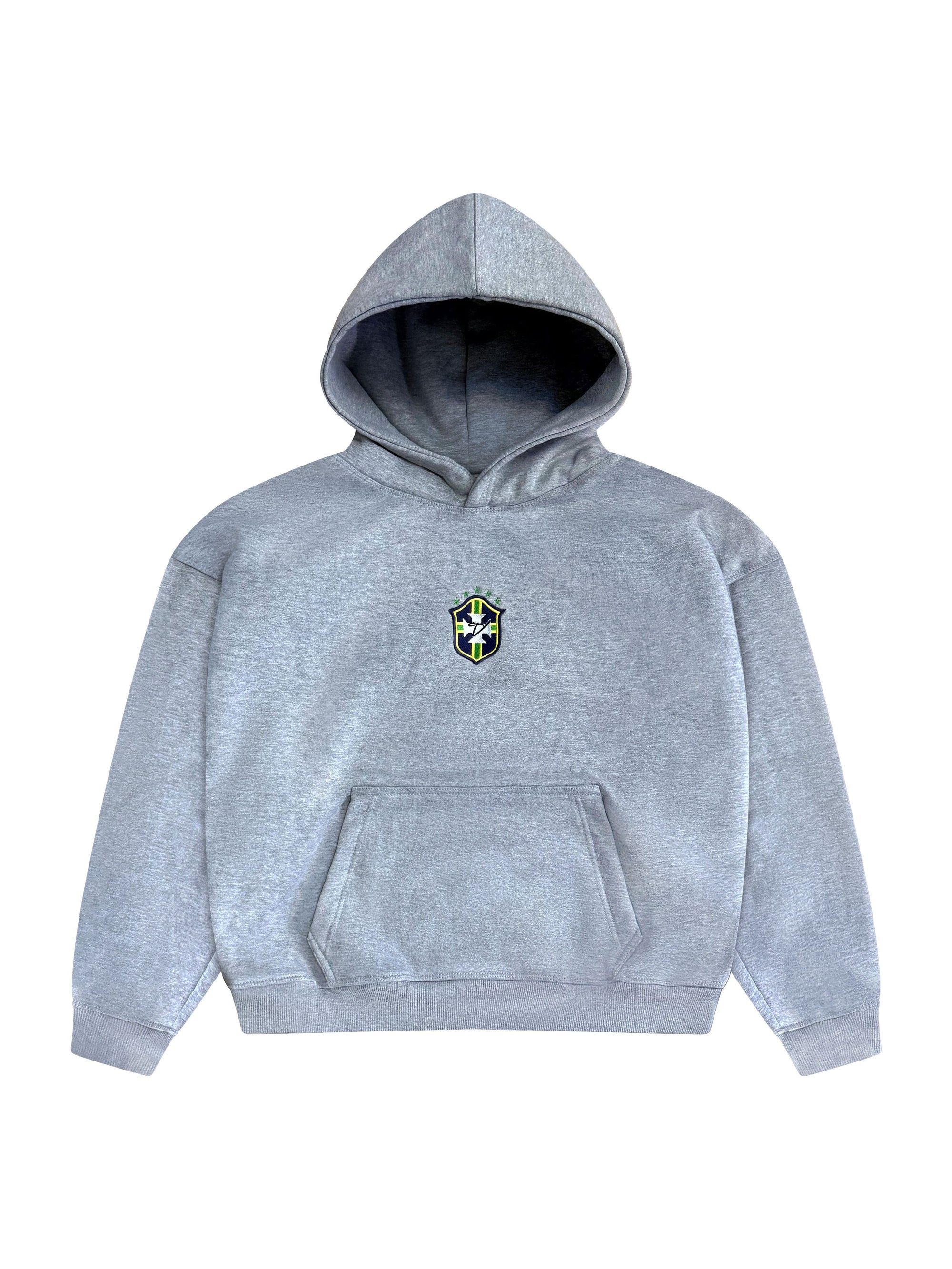 GREY BRAZILIAN HOODIE